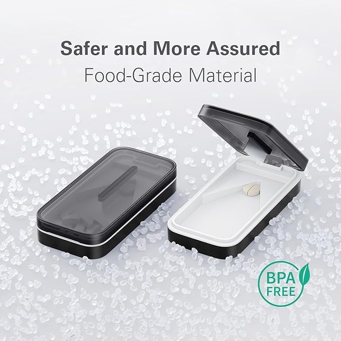 Pill Cutter + Pill Organizer 2 Pack