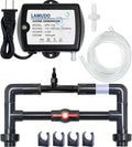 Ozone Venturi Injector Kit with SPA-124 Ozone Generator for Cold Plunge, Hot Tubs, Swim Spas, Water Treatment System with Ozonator, Standard 3/4" UPVC Pipe Fitting(DIY Pipeline)