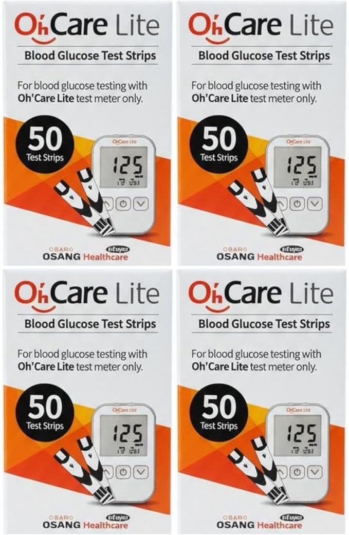 Bundle of 200 Test Strips for Blood Glucose Meter