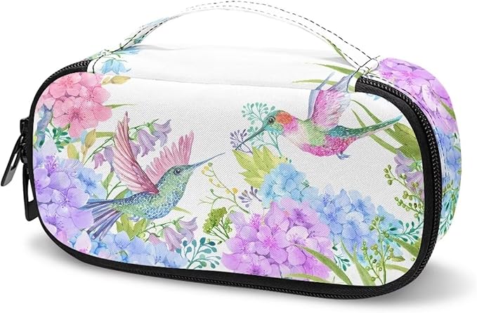 Florla Hummingbird Insulin Cooler Travel Case for Insulin Pen Diabetic Medical Cooler Bag Portable Medication Cooler Bag for Insulin Pens and Blood Glucose Monitor Supplie