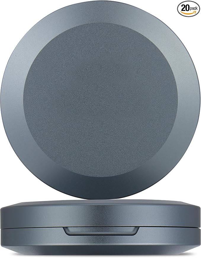 Aluminum Zyn Can – Slim Metal Zyn Container for Pouches & Snus | Core Series | Gunmetal Grey