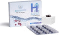 Wellness Extract H2 Molecular Hydrogen Water Tablets with effervescent Technology for Healthy Hydration, Optimal Energy, and Metabolism Support; 8 PPM. (60, Raspberry)