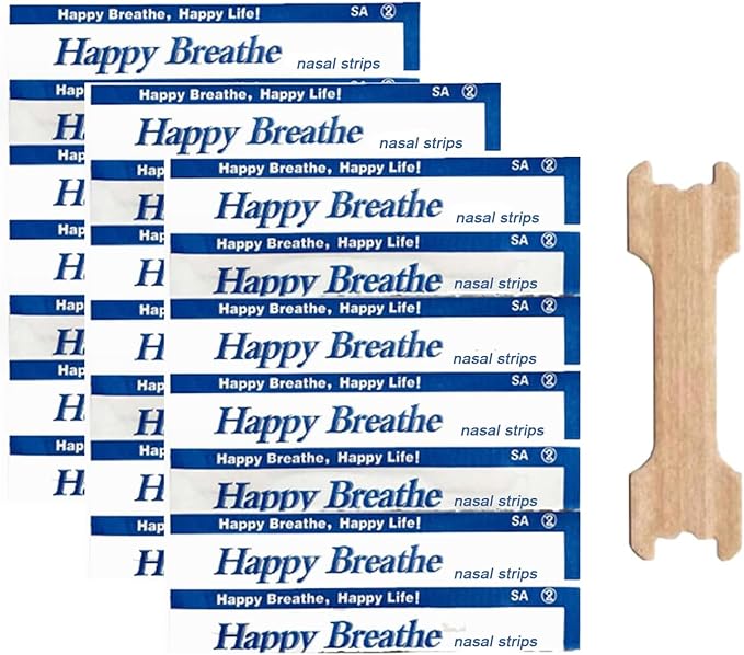 Breathe Better Nasal Strips to Reduce Snoring Drug-Free Works Instantly to Improve Sleep Relieve Nasal Congestion (200)