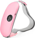 Menstrual Heating Pad for Period Cramps – Portable Heating Pad for Period Cramps Relief with Heat & Massage, Wearable Cordless Warmer for Pain Relief, Rechargeable & Wireless for Women