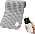 Electric Heating Pads for Back Pain Relief & Period Cramps, 9 Heat Setting & 4 Timer Options,12x24 Portable Heating Pad for Shoulder, Knee, Arms, Legs, Dry/Moist Heat, Gifts for Women and Men