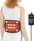 UTK Far Infrared Heating Pad for Back Pain Relief, Hot to 159℉, Gift for Women Men, Heating Pads for Lower Back, 24 Timers Auto-Off, 20 Natural Jade, 35-55" Adjustable Size