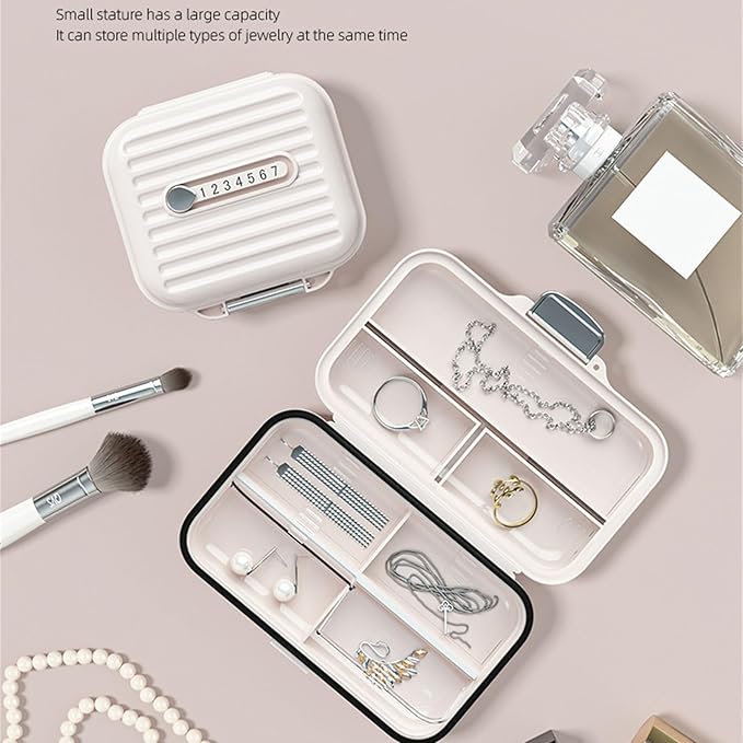 Pills Container Travel Pills Box with 7 Compartment Small Pills Organizers Jewelry Storage Box Box Pills Holder
