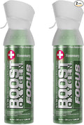 Boost Oxygen Medium Focus Rosemary Aroma 5L Canister | Respiratory Support for Aerobic Recovery, Altitude, Performance & Health (2 Pack)