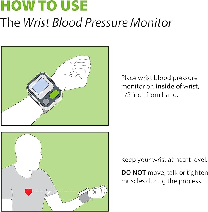 SureLife Wrist Blood Pressure Monitor