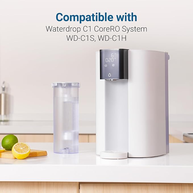Maxblue MB-PWT Pure Water Tank, BPA Free, 34 OZ, Portable Pure Water Tank for WD-C1S and WD-C1H Countertop Reverse Osmosis System