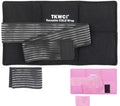 Oversize Universal Flexible Gel Cold Wrap - Ice Pack With 2 Straps for Instant Therapy Relief, Back, Shoulder, Elbow, Wrist, Hip, Foot Compress for Swelling, Pain, Sprains & Aches (Black)