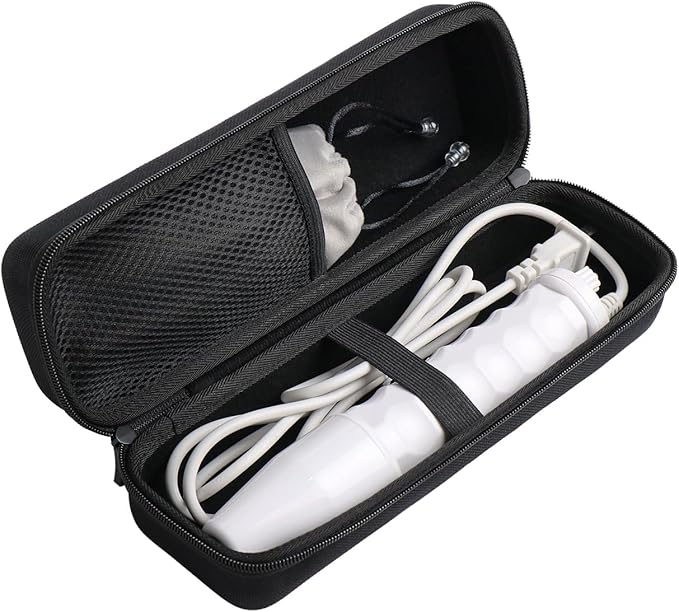Travel Case Compatible with NuDerma Professional Skin Therapy Wand,Lightweight,Black(CASE ONLY)
