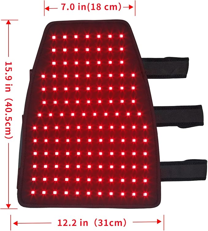 DGXINJUN Red Light Therapy Device for Body Calf Arm Pain Relief Near Infrared Light Therapy 850nm LED Muscle Wrap for Leg Home Use Nerve Damage Deep Penetrating Heals