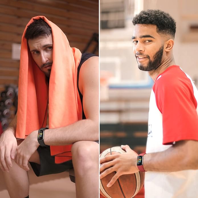 Compatible with Fitbit Charge 5 Bands Women&Men, Replacement Soft Silicone Watch Straps Soft Wristband for Fibit Charge 5 Advanced Fitness & Health Tracker