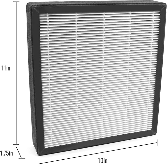 Habitat 280a(e) Air Purifier Replacement Filter HEPA 13, Activated Carbon Filter