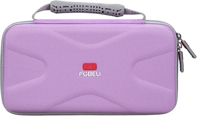 FBLFOBELI Hard Storage Case Compatible with NuDerma/for Houzzi/for Signstek/for APREUTY/for FAZJEUNE/for NewWay Professional Clinical Portable Handheld High Frequency Skin Wand Machine (Purple)
