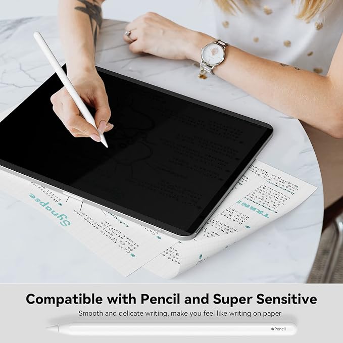 IPROKKO Magnetic Privacy Screen Protector Compatible with iPad Pro 12.9 Inch (6th/5th/4th/3rd Generation, 2022 2021 2020 2018), Removable Anti Blue Light Glare Spy Private Filter Black Security Cover