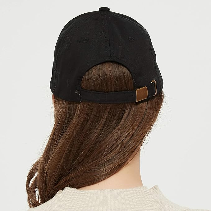 Radia Smart® EMF Hat - Faraday Hat, Baseball Cap 5G Blocking, RF Shielding, EMF Protection, WiFi Radiation Blocker. Black