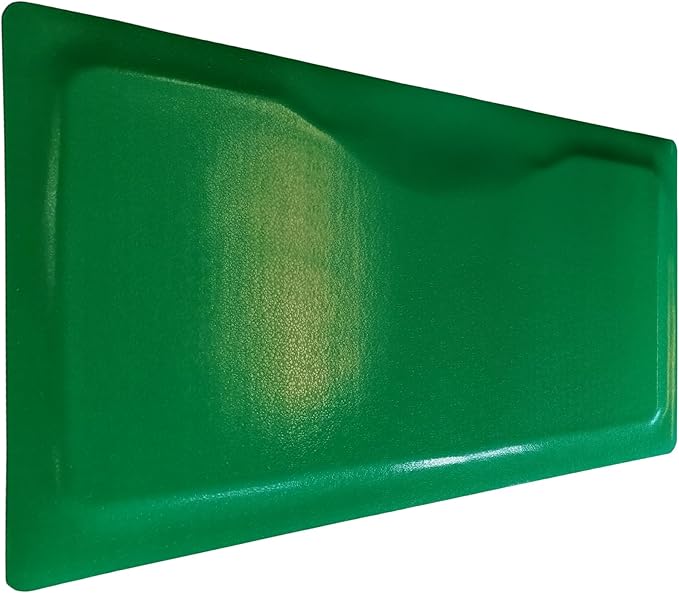 Rhino Mats, Rhino Hide Salon Mat, Non-Slip Standing Cushioned Comfort Anti-Fatigue Mat for Salon, Barbershop, or Spa (Green, Rectangle 3' x 3.5' x 1/2")