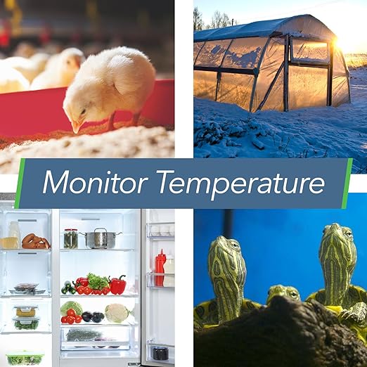 SensorPush HTP.xw Smart Temperature Sensor & Humidity Sensor - Thermometer, Barometer, & Hygrometer w/App Monitoring - Premium Heat Index, Barometric Pressure Gauge, Temperature and Humidity Monitor