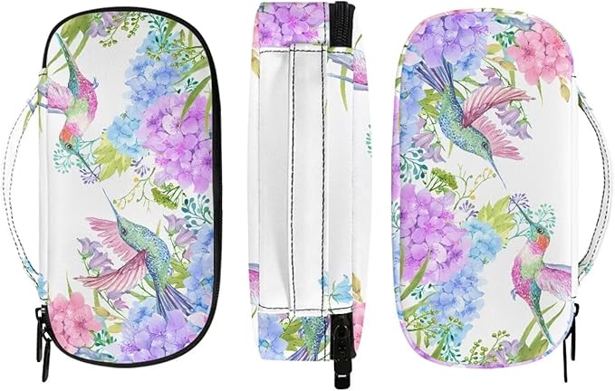 Florla Hummingbird Insulin Cooler Travel Case for Insulin Pen Diabetic Medical Cooler Bag Portable Medication Cooler Bag for Insulin Pens and Blood Glucose Monitor Supplie