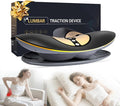 Lumbar Traction Device, Electric Lower Back Stretcher Device with Dynamic Airbag, 3 Level Vibration Massage, Adjustable Temperature from 113 to 131℉ (45 to 55℃), Easy to Use