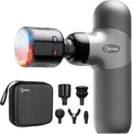 cotsoco Mini Massage Gun with Heat and Cold Therapy for Muscle Recovery, Pocket-Sized Deep Tissue Massager, Portable Percussion Massage Gun for Pain Relief, Birthday Gifts for him her