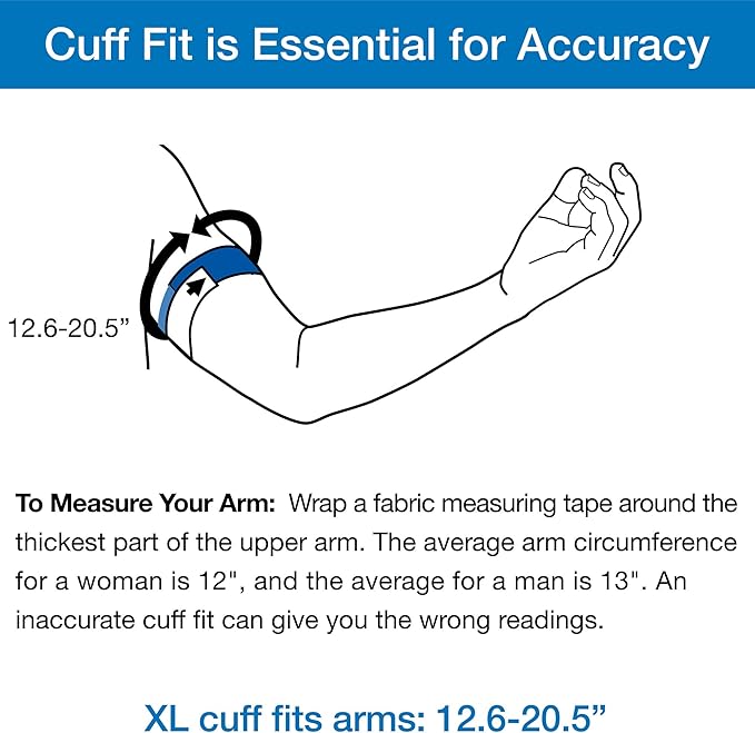 Microlife Replacement Blood Pressure Cuff (Extra Large (12.6-20.5 inch))