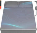 Grounding Sheet, 90% Organic Cotton+10% Pure Silver Organic Grounded Sheet for Improved Sleep, Pain Relief, with Static Grounding Cord and Test Pen (Gray, (60.1 * 80.1 * 15 in))