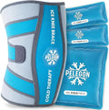 Knee Ice Pack Wrap (1 Pack) - Adjustable Ice Pack for Knees Surgery, Replacement, Arthritis Pain, ACL, Sports Injuries, Post Surgery, for Long Duration - 1 Pack