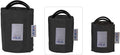 MDF Instruments Latex-Free Large Adult Replacement Blood Pressure Monitor Cuff D-Ring - Double Tube - Black (MDF2080460D-11)