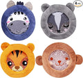 ZOMAPLE Boo Boo Ice Packs for Kids, 4 Pack, Boys Set – Calm Tears Fast with Hot & Cold Relief – Leakproof, Flexible When Frozen, BPA & PVC Free Gel – Kids Ice Packs for Boo Boos in Animal Designs