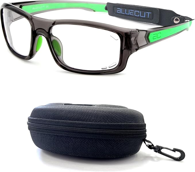 BLUE CUT Sports Protection Goggles, Photochromic Lenses Safety Glasses for Basketball, Pickleball Indoor Outdoor Sports