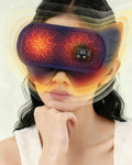 COMOIL 2500mah Cordless Heated Eye Mask for Dry Eyes, 35-65℃ Stepless Precision Warm Eye Compress,Eye Care Heating Pad for Migraine Blepharitis,6 Timers,Washable Heating Pad for Eye Care