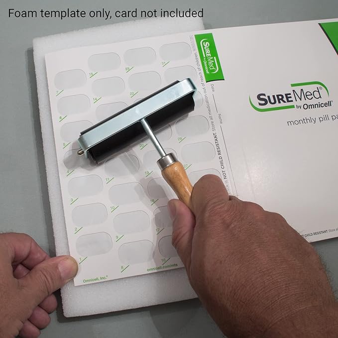 SureMed 31-Day Multi-Med Blister Card Sealing Foam