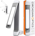 Circadian Optics Lumos 2.0 Light Therapy Desk Lamp | As Seen On Shark Tank | 10,000 LUX UV-Free Full-Spectrum LEDs | Adjustable Portable Folding Sunlight Lamp for Seasonal Blues, Focus, Energy & Sleep