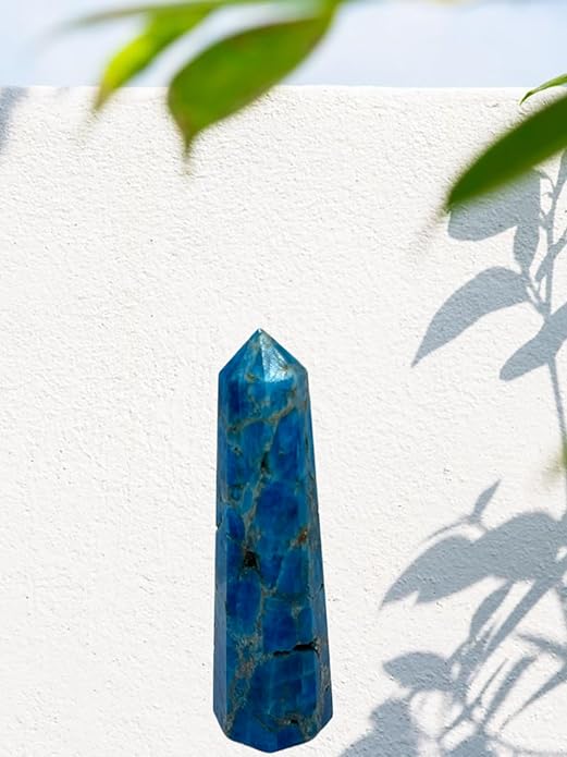WholesaleGemShop 3 Inch Gemstones Obelisk Tower Jumbo Facet Aura Rock Crystal Natural Polished Earth Wand Spirit