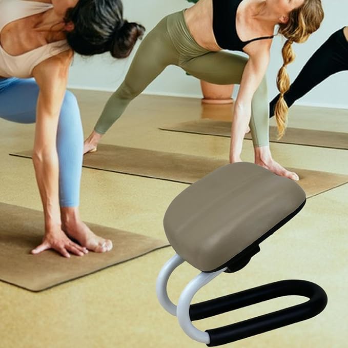 Meditation Bench,Kneeling Stool Thick Cushion Prayer Seiza Chair Adjustable Height for Praying Yoga Zen Practice Mindfulness, Beige