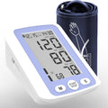 Automatic Upper Arm Blood Pressure Monitor for Home Use, Digital BP Machine with 9-17 inch Large BP Cuff, 2 User Mode, 2X500 Sets Memories,Purple