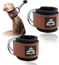 Wrist Cuffs with Dual D-Rings – Secure & Comfortable Support for Cable Machine Workouts, Lateral Raises, Arm Strength Training, and Triceps Exercises