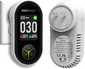 Protmex Carbon Monoxide Detector Plug in Wall, 3-in-1 Co Detector Monitor Air Quality with Temperature Humidity Sensor, Portable CO Meter Easy to Read & Install