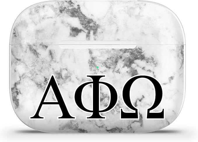 Apple AirPod Pro Skin 3M Custom Vinyl Wraps Decal Sticker Stylish Covers for Protection & Customization for 2019 Model A2190 - Alpha Phi Omega