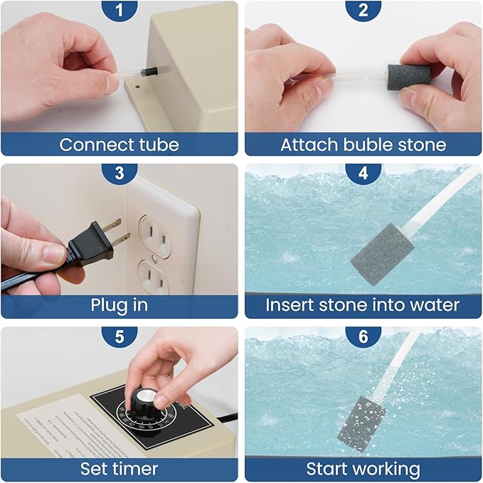 2000mg/h Ozone Generator Cold Plunge with Timer, Ozone Generator Water Keep Cold Plunge, Ice Bath, Spa, Hot Tub, Pool Clean and Fresh for Long Time