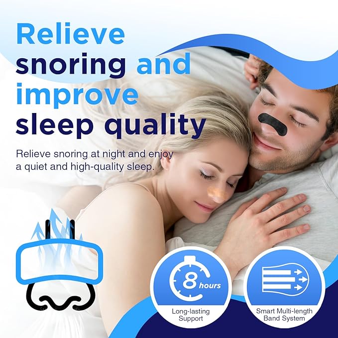 OK TAPE Nose Strips for Breathing and Snoring, 30Pcs Beige, Nasal Strips for Snoring and Running, Performance Boost Snoring Solution, Help Relief Nasal Congestion and Reduce Snoring