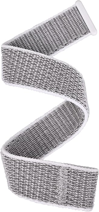 Strap Compatible with Garmin Forerunner 965/955/945/935，22mm Replacement Watch band - Woven Nylon with Hook-And-Loop