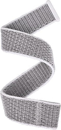 Strap Compatible with Garmin Forerunner 965/955/945/935，22mm Replacement Watch band - Woven Nylon with Hook-And-Loop