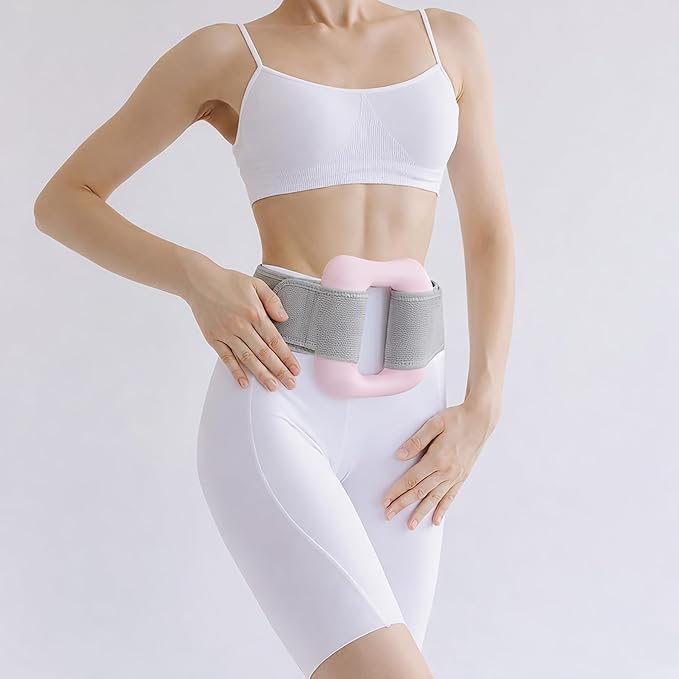 Fascia Ring Massager, Multifunctional Full Body & Fast Fat Burning Yoga Massager, Ergonomic Electric Belly Shaping, 5 Intensity Massage Levels, Adjustable 3 Modes, for Muscle Knot Relaxation& Recovery
