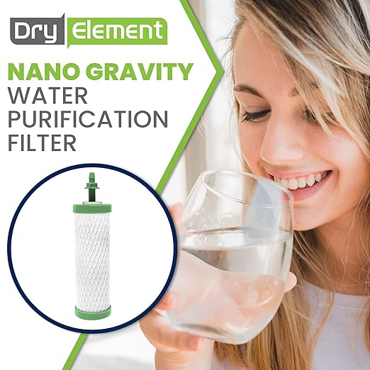 High Capacity Nano Gravity Water Purification Filter Replacement That Outperforms BB9-2