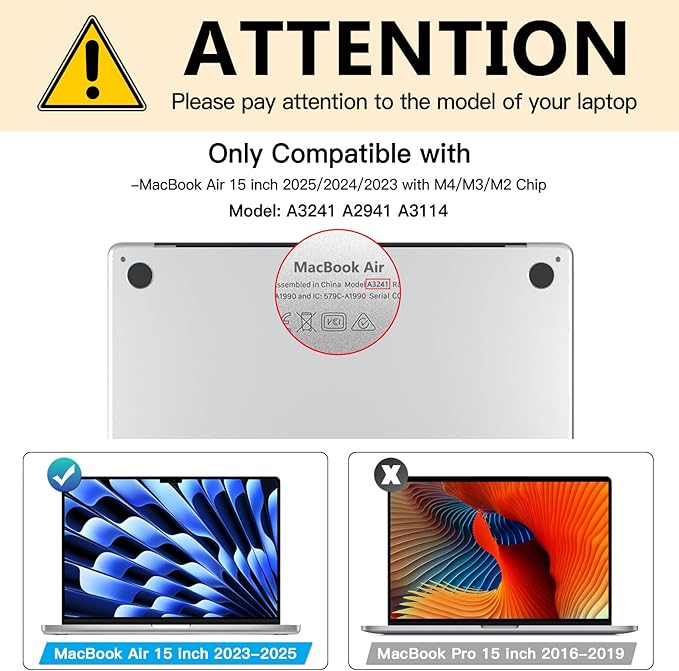 FILMEXT Macbook Air 15 inch Screen Protector (2026-2023, M5 M4 M3 M2) Mddel A2941 A3114 A3241, Anti-Glare Anti-Blue Light Filter Bubble Free Eye Protection Macbook Air 15.3"