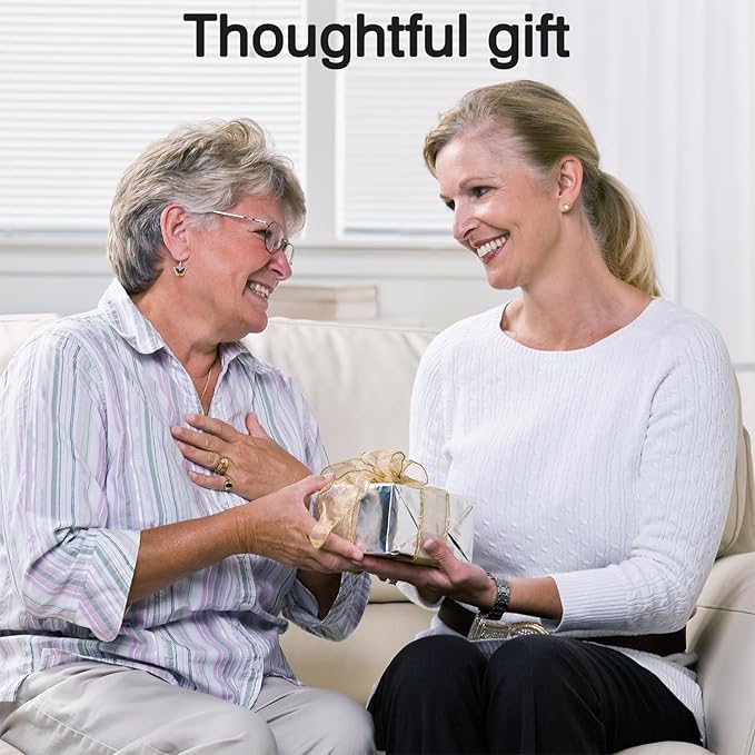 cotsoco Mini Handheld Massage Gun, Deep Tissue with 6 Speeds, Cordless Muscle Massager with 4 Heads,Type-C Charging, Travel Size, Best Gifts
